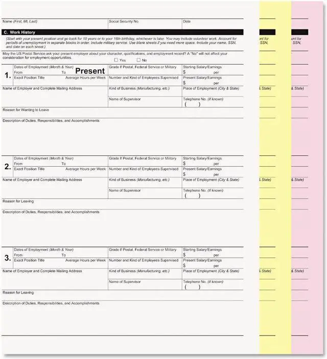 Alt view image 3 of 3 - PM Company Digital Carbonless Paper 8-1/2 x 11 3-Part PMC59105