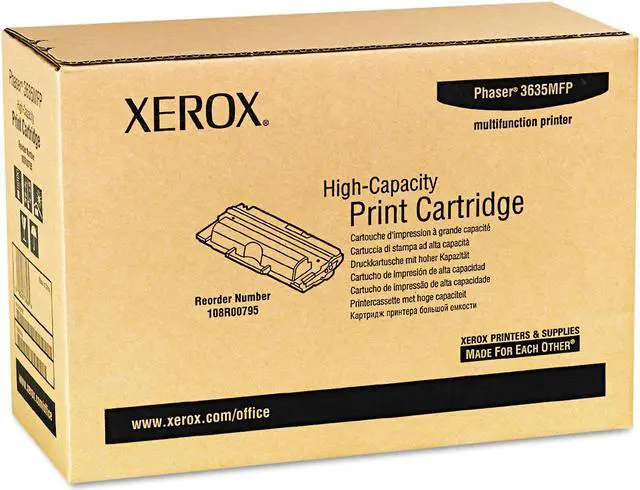 Alt view image 11 of 11 - XEROX 108R00795 HIGH CAPACITY PRINT CARTRIDGE, PHASER 3635MFP, 108R00795