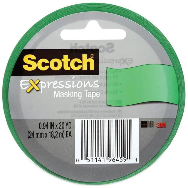Alt view image 3 of 6 - Scotch Expressions Masking Tape 0.94" x 20 yds. 200577