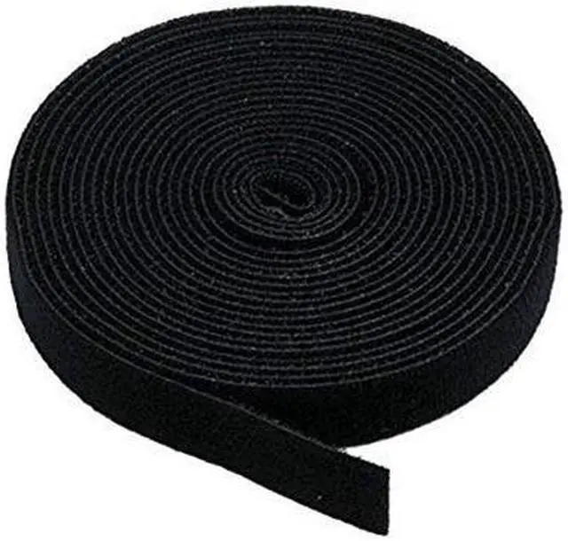 Alt view image 4 of 8 - Hook & Loop Fastening Tape, 3/4-inch Wide, 5 yards/Roll - Black