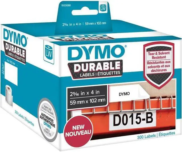 Alt view image 7 of 8 - DYMO LW Durable 1933088 Printer Label 2.32W