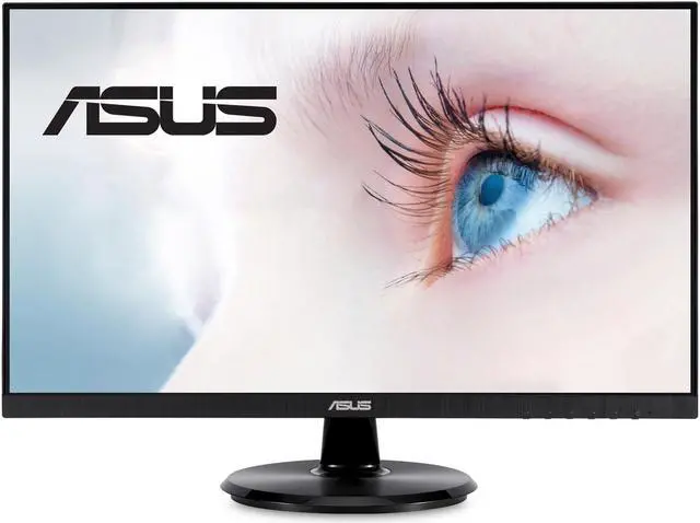 Alt view image 13 of 14 - ASUS VA24DQ 24" (23.8" Viewable) Monitor, 1080P Full HD, 75Hz, IPS, Adaptive-Sync/FreeSync, Eye Care, HDMI DisplayPort VGA, Frameless, VESA Wall Mountable