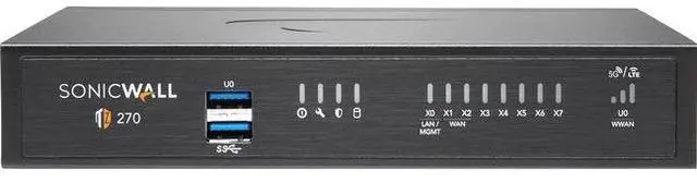 Alt view image 8 of 8 - SonicWall TZ270 Firewall (Gen 7) w/ Secure Upgrade Plus (3-Year Advanced Protection Security Suite) and 1 Year CSE | 03-SSC-2996