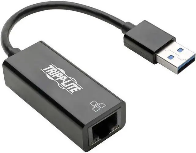 Alt view image 2 of 2 - Tripp Lite USB 3.0 SuperSpeed to Gigabit Ethernet Adapter RJ45 10/100/1000 Mbps