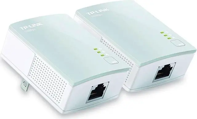 Alt view image 2 of 10 - TP-LINK TL-PA4010KIT Rev 3 - AV600 Powerline Ethernet Adapter -The HomePlug AV2 standard creates high-speed data transfer rates of up to 600Mbps to support all your online activities.