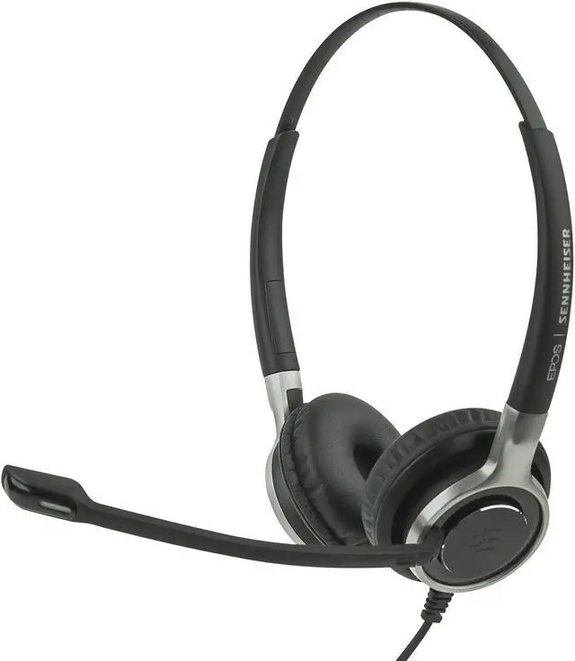 Alt view image 3 of 4 - Sennheiser EPOS I SENNHEISER IMPACT SC 660 USB ML Stereo Computer Headset On Ear Silver/Black (1000553)