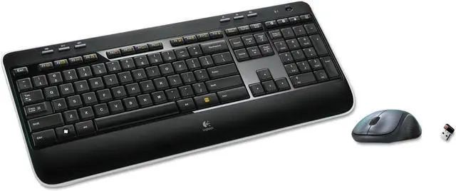 Alt view image 13 of 14 - Logitech 920-002595 Wireless Desktop MK520 Keyboard and Mouse Combo