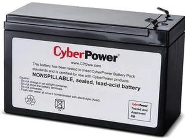 Alt view image 4 of 4 - CYBERPOWER SYSTEMS USA RB1280 UPS REPLACEMENT BATT CARTRIDGE
