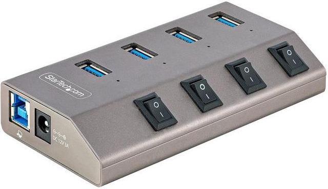 Main image of StarTech 4-Port Self-Powered USB-C 3.0 5Gbs Expansion Hub 5G4AIBSUSBHUBNA