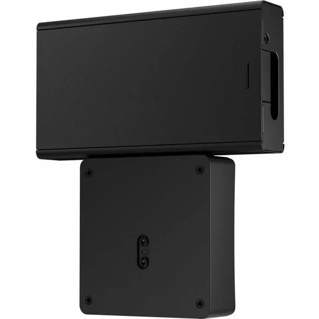 Alt view image 2 of 3 - HP Wall Mount for Power Supply, All-in-One Computer, Monitor - Black - 100 x 100 - VESA Mount Compatible - 1