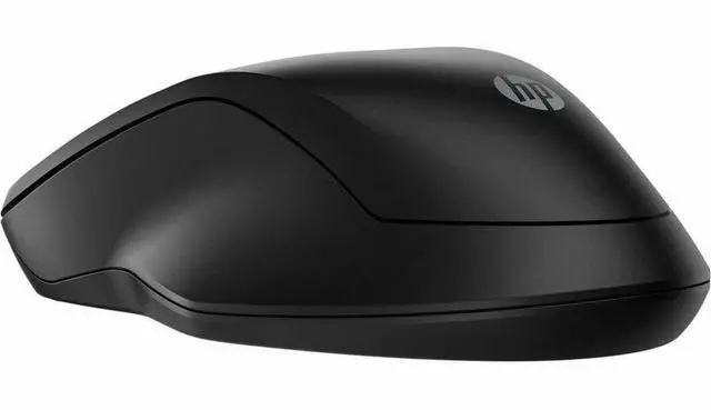 Alt view image 5 of 5 - HP 255 Dual Wireless Mouse (8R3U1UT) - Full-size Mouse - Optical - Wireless - Bluetooth/Radio Frequency - 2.40 GHz - Black - USB Type A - 1600 dpi - 3 Button(s) - Symmetrical - 1 x AA Battery Supporte