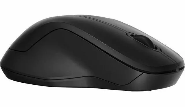 Alt view image 4 of 5 - HP 255 Dual Wireless Mouse (8R3U1UT) - Full-size Mouse - Optical - Wireless - Bluetooth/Radio Frequency - 2.40 GHz - Black - USB Type A - 1600 dpi - 3 Button(s) - Symmetrical - 1 x AA Battery Supporte