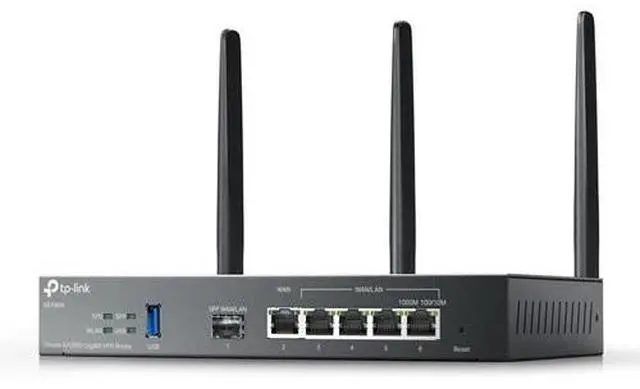 Alt view image 15 of 20 - TP-Link ER706W | Omada 6 Port Wireless VPN Router | AX3000 Dual Band Wi-Fi 6 | Up to 5 Gigabit WAN Ports | Support Mobile Broadband | Detachable Antenna | Omada SDN Integrated | Lightning Protection