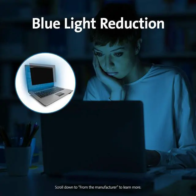 Alt view image 11 of 12 - Kensington FP140W10 Privacy Screen for Laptops 14.0" 16:10 Matte Glossy