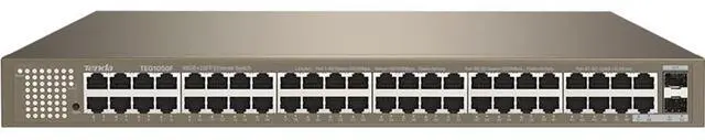 Alt view image 10 of 16 - Tenda TEG1050F Unmanaged 48-port Unmanaged Gigabit Switch With 2 SFP Slots