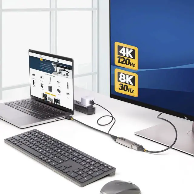 Alt view image 13 of 14 - HDMI TO DISPLAYPORT ADAPTER -