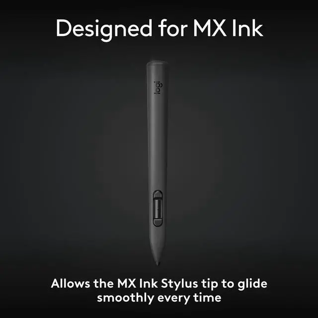 Alt view image 6 of 8 - Logitech MX Mat for MX Ink Mixed Reality (MR) Stylus - Meta Quest 2, Meta Quest 3, Meta Quest 3S - Drawing, Table - 16.54" Length x 23.43" Width x 0.070" Depth - Polycarbonate, Natural