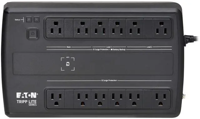 Alt view image 14 of 15 - Tripp Lite series 750VA 450W 120V Line-Interactive UPS w/Remote Monitoring