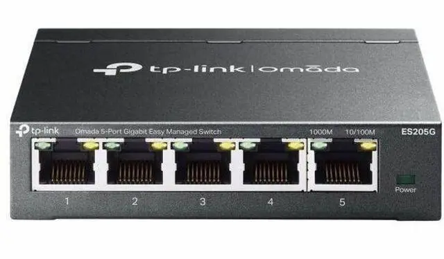 Alt view image 9 of 13 - TP-Link Omada 5-Port Gigabit Easy Managed Switch - 5 Ports - Manageable - Gigabit Ethernet - 10/100/1000Base-T - 2 Layer Supported - Twisted Pair - Desktop, Wall Mountable