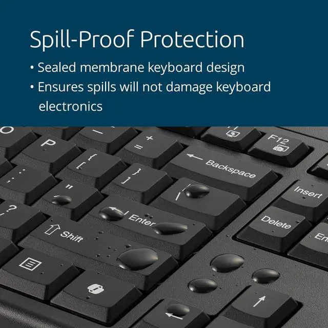 Alt view image 13 of 14 - Kensington KM270 EQ wireless Bluetooth Keyboard & Mouse Set K75560NA