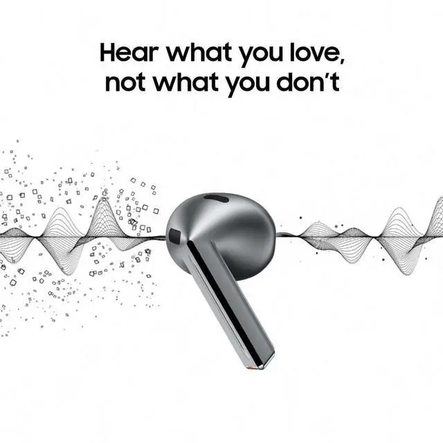 Alt view image 10 of 14 - Samsung Galaxy Buds3 Earset - Stereo - True Wireless - Bluetooth - Earbud - Binaural - In-ear - White