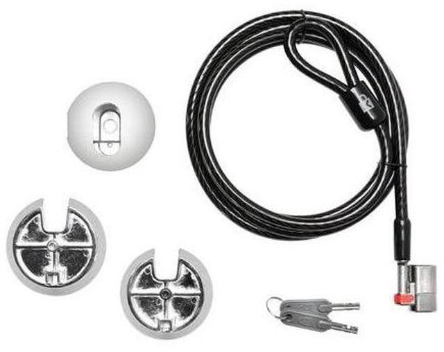 Alt view image 18 of 20 - Kensington SafeDome Secure for iMac 6ft Steel Cable Black K64962USA
