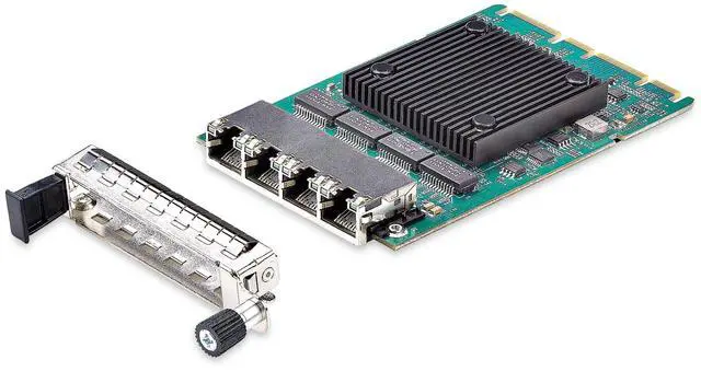 Alt view image 17 of 20 - StarTech.com 4-Port RJ45 Gigabit OCP 3.0 Server Network Card w/Intel I350, SFF 4C+/PCIe 3.0/PXE/VLAN, 3-Speed Ethernet NIC
