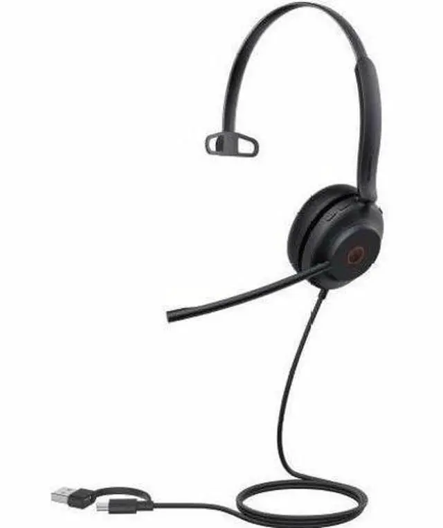 Alt view image 8 of 8 - Yealink 1308165 UH35 Mono Teams  USB Headset with Mic & Noise Cancelling, Home Office Online Meeting Call Center, USB-C/A