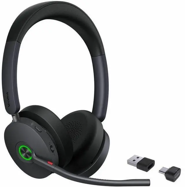Alt view image 8 of 10 - Yealink BH74 Teams USB-C/A Wireless Headset 1208678