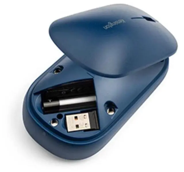 Alt view image 18 of 18 - KENSINGTON COMPUTER K75350WW SURETRACKDUAL WIRELESS MOUSE - BLUE