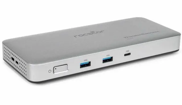 Alt view image 9 of 13 - Rocstor Premium RD14 USB4 40G Portable Dock - for Notebook/Desktop PC/Tablet/Monitor - Charging Capability - 134 W - USB4 - 2 Displays Supported - 8K @ 30Hz, 4K @ 60Hz, 4K @ 144Hz, 4K @30Hz - 7680 x 4