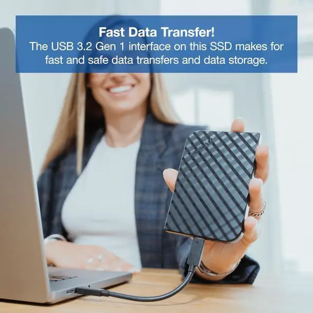 Alt view image 14 of 14 - 512GB Store 'N' Go USB 3.2 Gen 1 Portable SSD - Notebook, Desktop PC Device Supported - USB 3.2 (Gen 1) Type C - 2 Year Warranty