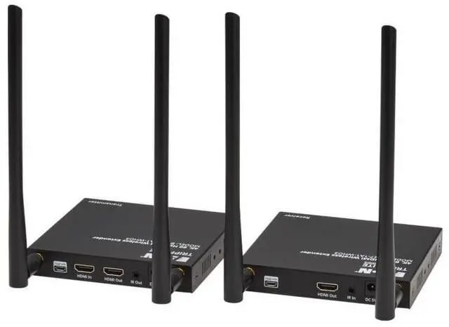 Alt view image 13 of 15 - Eaton Tripp Lite Series HDMI over Wireless Extender Kit w IR, 4K 60 Hz, Wireless HDMI, Switchable Channel, Up to 164 ft. (50 m) - 164.04 ft Range - 1 x HDMI In - 2 x HDMI Out - 1 - 1 - 1080p, 720p - 4