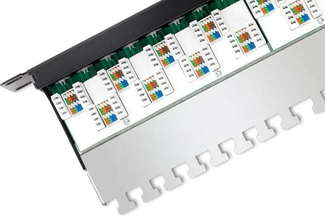 Alt view image 20 of 20 - TRENDnet TC-P16C6AS (V1.0R) 16-Port Cat6A Shielded 1U Patch Panel