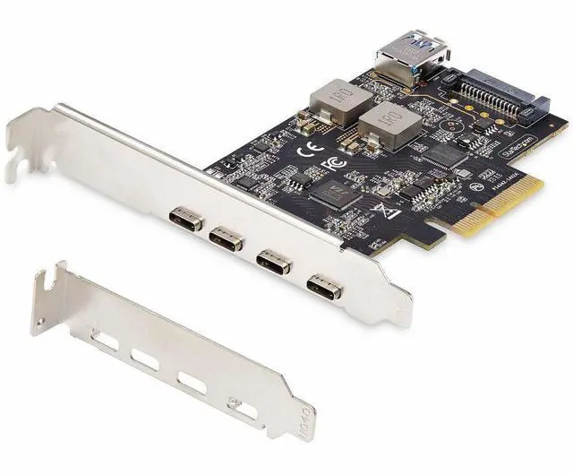 Alt view image 8 of 14 - 5-PORT USB PCIE CARD 10GBPS -