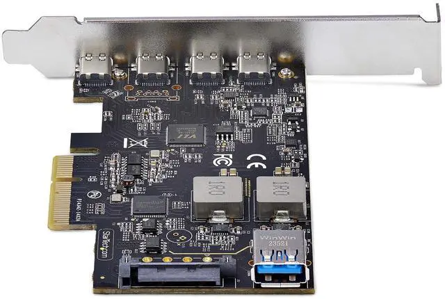 Alt view image 11 of 14 - 5-PORT USB PCIE CARD 10GBPS -
