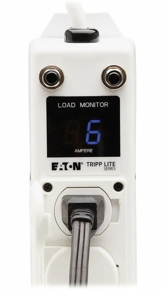 Alt view image 4 of 7 - Tripp Lite Safe-IT UL 1363A 6-Outlet Medical-Grade Power Strip, 7ft Cord