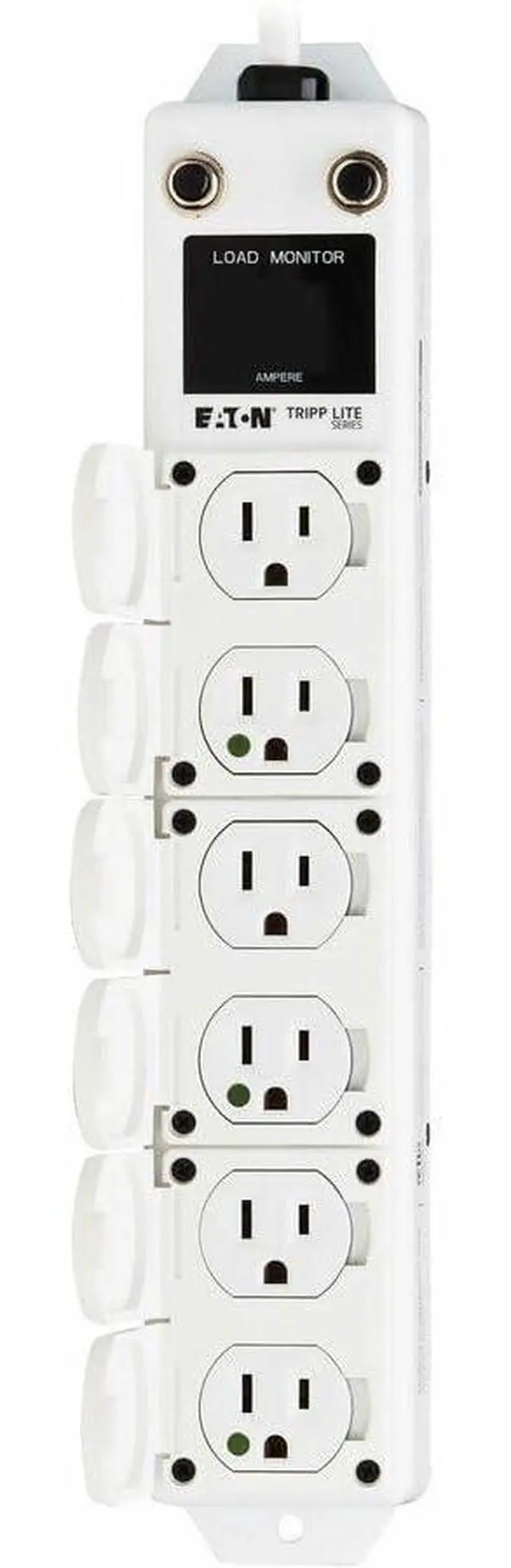 Alt view image 3 of 7 - Tripp Lite Safe-IT UL 1363A 6-Outlet Medical-Grade Power Strip, 7ft Cord
