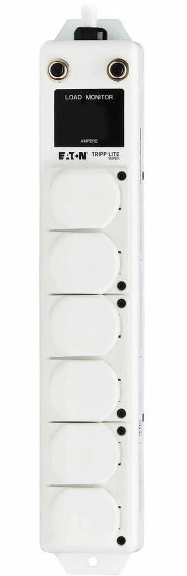 Alt view image 6 of 7 - Tripp Lite Safe-IT UL 1363A 6-Outlet Medical-Grade Power Strip, 7ft Cord