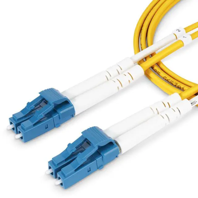 Alt view image 3 of 5 - StarTech 5m (16.4ft) LC to LC (UPC) OS2 Single Mode Duplex Fiber Optic Cable