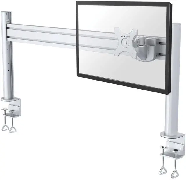 Alt view image 10 of 15 - Eaton Tripp Lite Series Monitor Mount for Slat Wall System, 13“ to 32“ Displays, TAA (DMSW1332STAA)