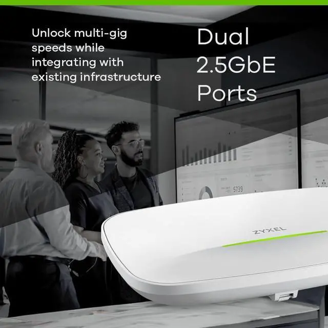 Alt view image 16 of 16 - ZYXEL BE12300 WiFi 7 Dual-Radio NebulaFlex Access Point NWA210BE