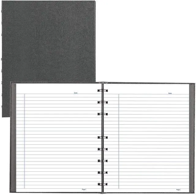 Alt view image 3 of 8 - NotePro Notebook 1-Subject Medium/College Rule Cool Gray Cover 75 9.25 x 7.25 Sheets A7150GRY