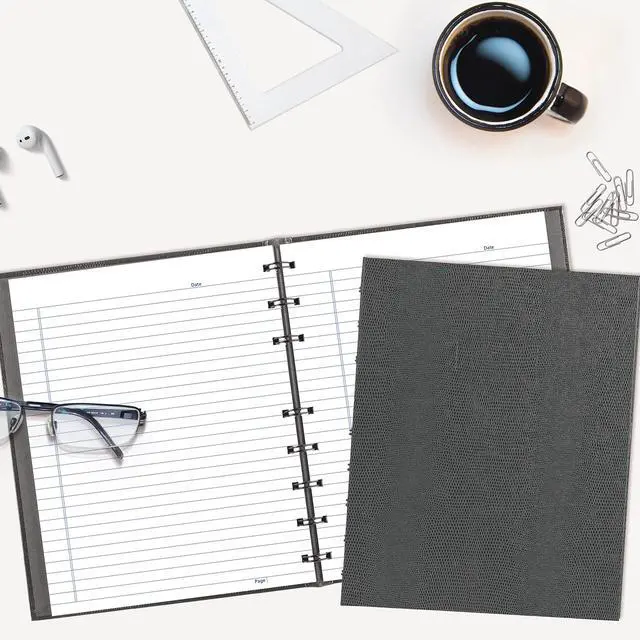 Alt view image 8 of 8 - NotePro Notebook 1-Subject Medium/College Rule Cool Gray Cover 75 9.25 x 7.25 Sheets A7150GRY