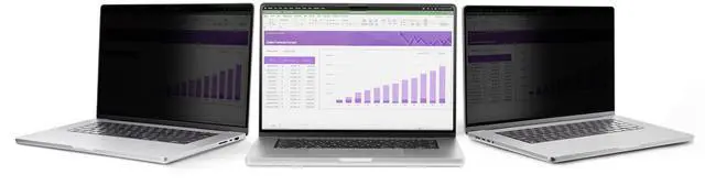 Alt view image 2 of 7 - StarTech 15.6-inch 16:10 Touch Privacy Screen, Anti-Glare Blue Light Filter
