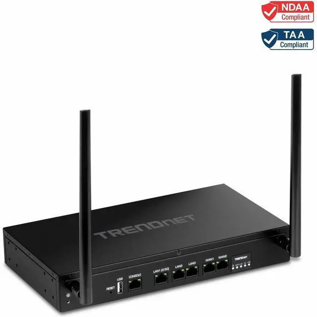 Alt view image 15 of 20 - TRENDnet TEW-929DRU, AX1800 Dual-Band WiFi 6 Gigabit Dual-WAN VPN SMB Router