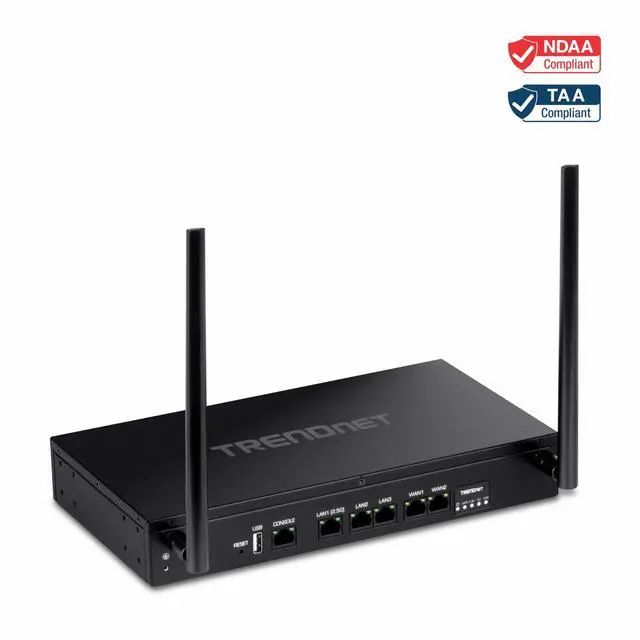 Alt view image 20 of 20 - TRENDnet TEW-929DRU, AX1800 Dual-Band WiFi 6 Gigabit Dual-WAN VPN SMB Router