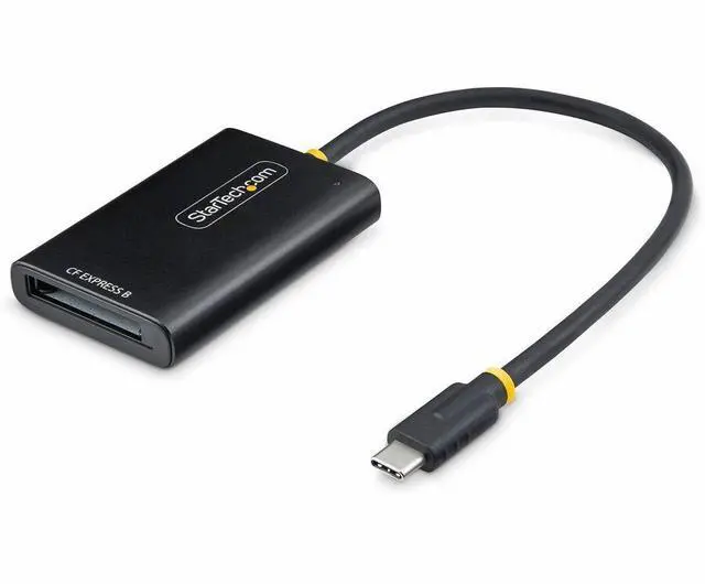 Main image of StarTech.com USB-C CFexpress Type B Card Reader, Portable USB 3.2 (10Gbps) Memory Card Reader, USB Type-C to CF Express 2.0 Adapter - 1B-USB-C-CFE-ADAPTER
