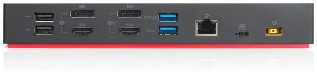 Alt view image 18 of 20 - Lenovo ThinkPad Universal USB-C Dock (with 135W Power Adapter)