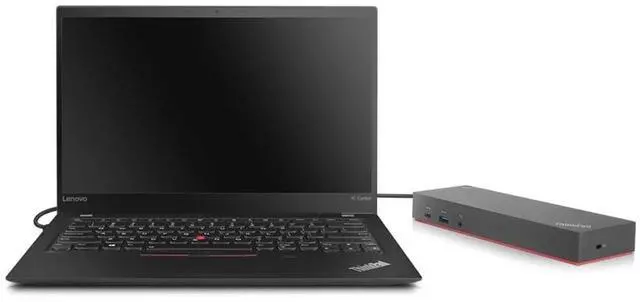 Alt view image 19 of 20 - Lenovo ThinkPad Universal USB-C Dock (with 135W Power Adapter)